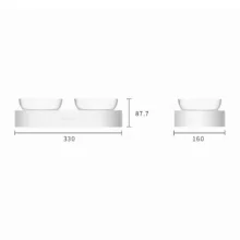 ظرف آب و غذای گربه پت کیت مدل P5201