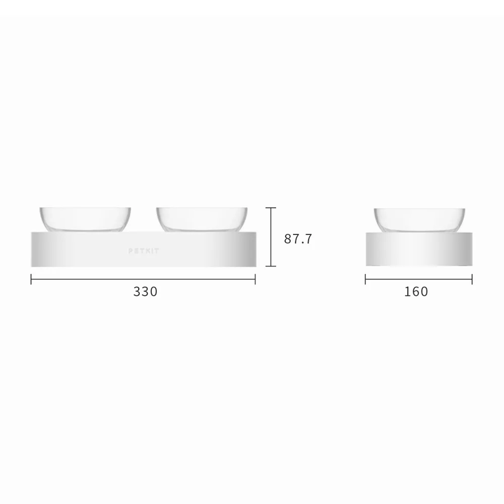 ظرف آب و غذای گربه پت کیت مدل P5201