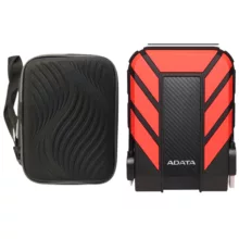 هارد اکسترنال ای دیتا مدل HD710pro ظرفیت یک ترابایت به همراه کیف