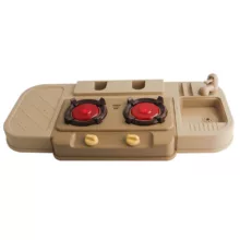ست اسباب بازی آشپزخانه مدل گاز و فر کد 308-889 مجموعه 44 عددی