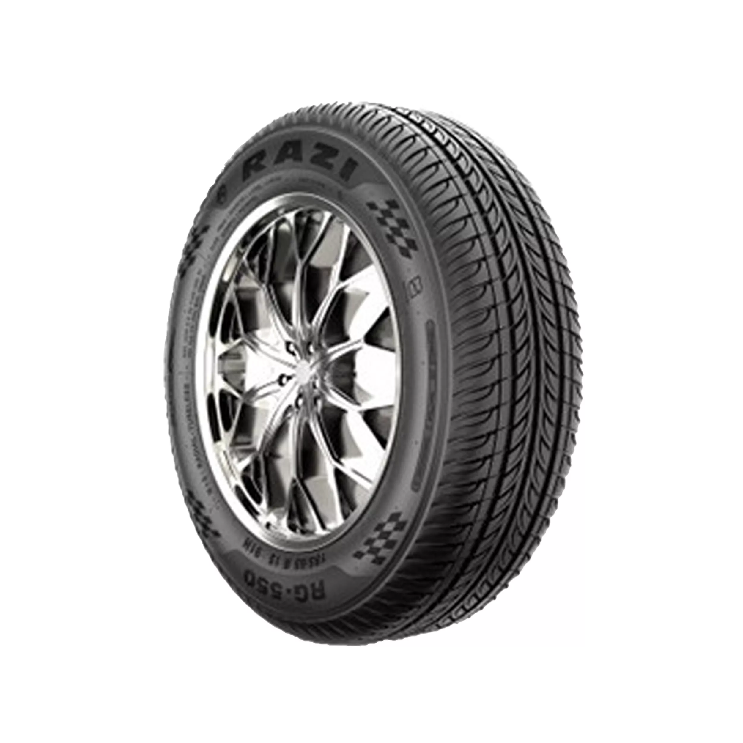 لاستیک خودرو رازی تایر مدل RG550 سایز 205/60/14 - تک حلقه