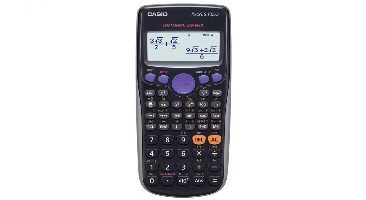 ماشین حساب کاسیو مدل FX-82-ES PLUS