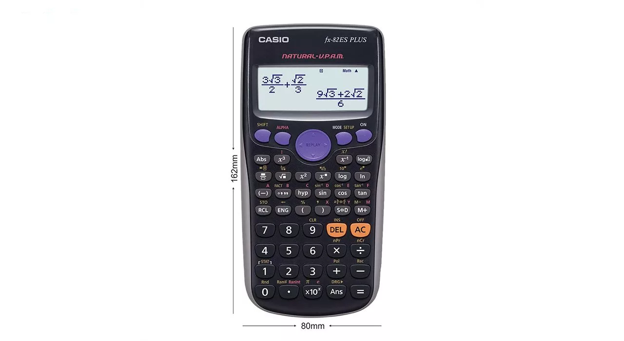 ماشین حساب کاسیو مدل FX-82-ES PLUS