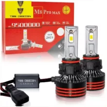 هدلایت خودرو تی بی اس دیزاین مدل M8 Pro Max H4 بسته دو عددی