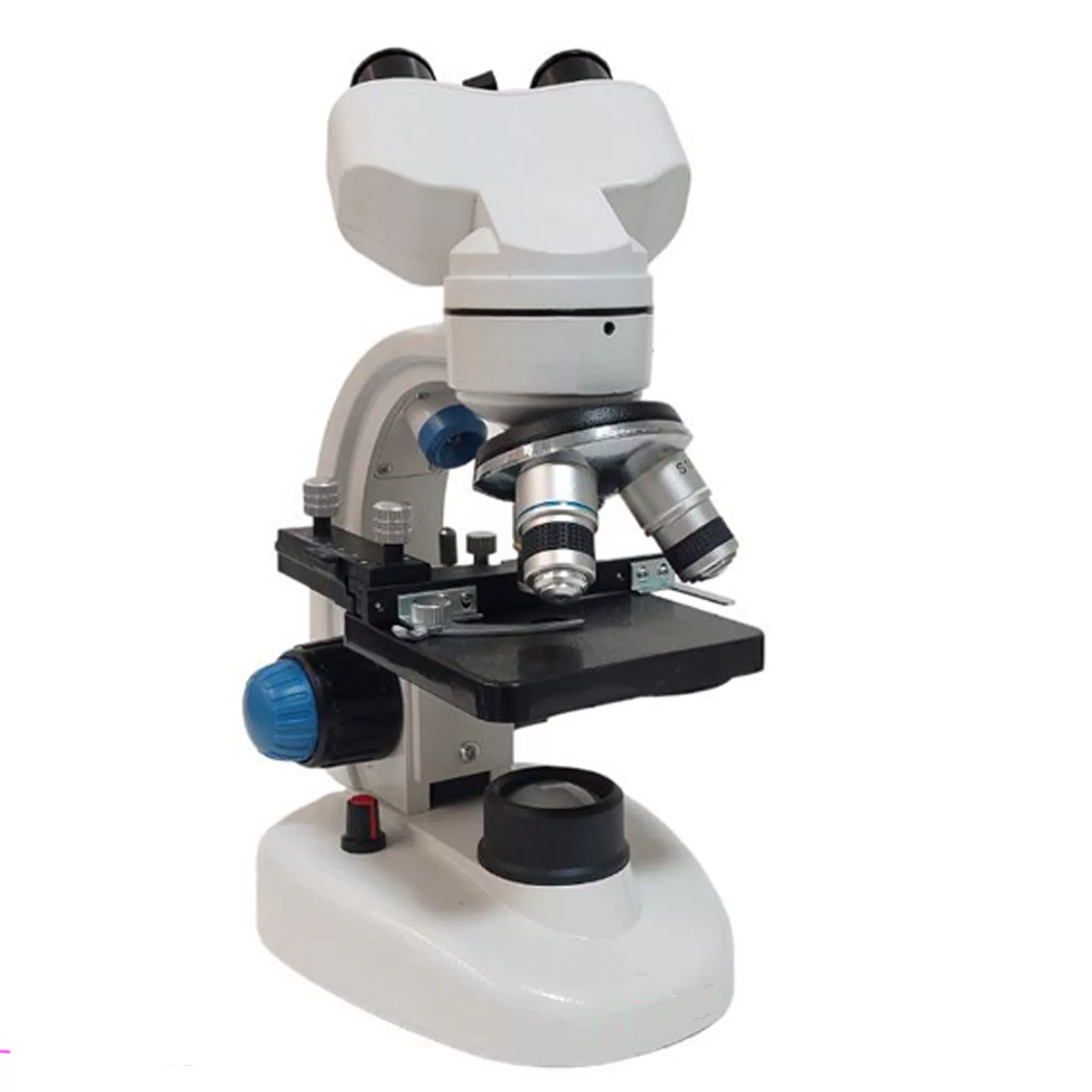 میکروسکوپ دوچشمی مدل زیستی 1000x به همراه کیف حمل