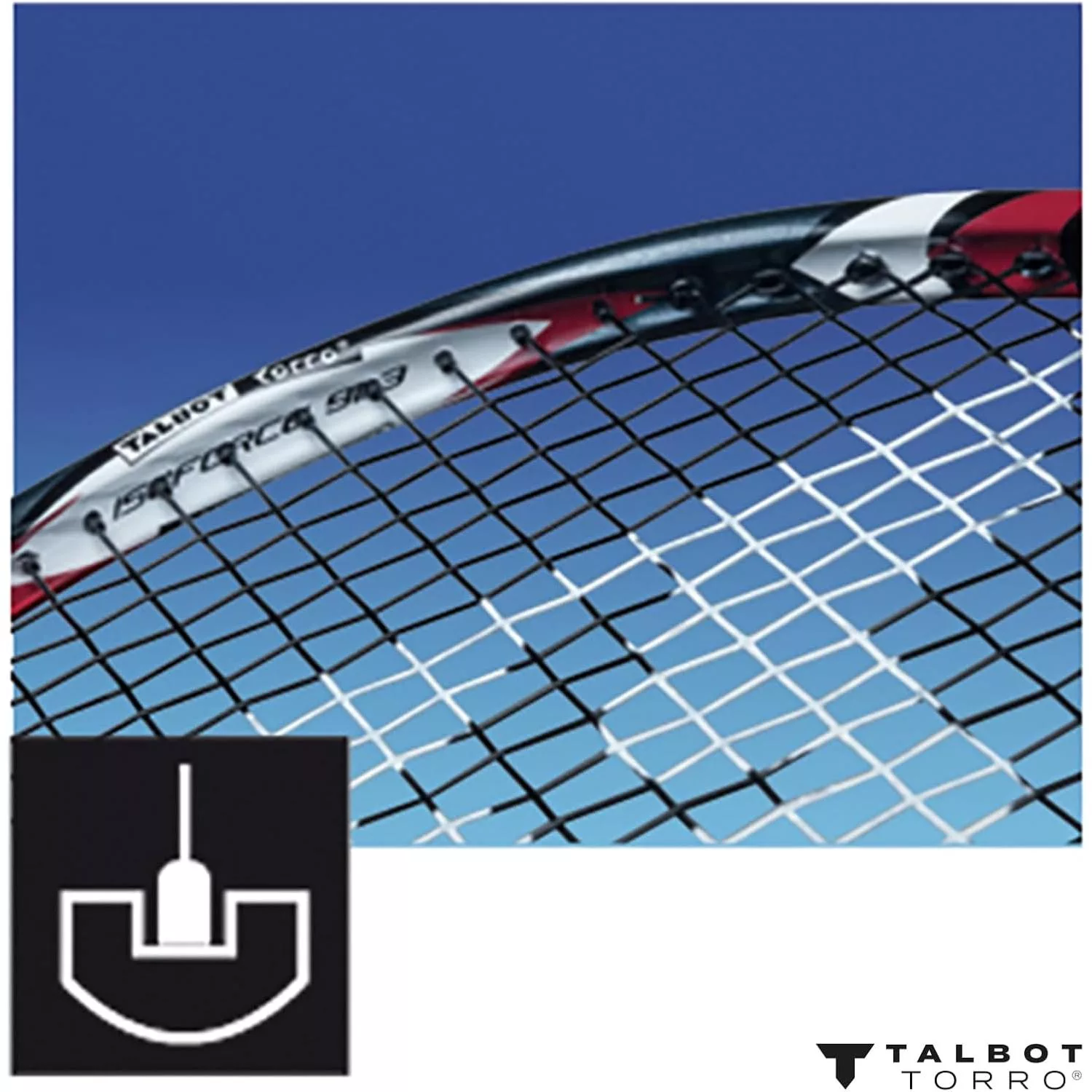 راکت بدمینتون تالبوت تورو مدل Isoforce 9051