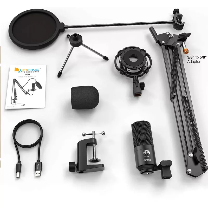 میکروفن کندانسر فای فاین مدل T669