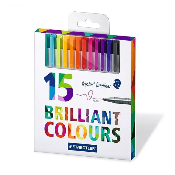 روان نویس 15 رنگ استدلر مدل Triplus Brilliant Colours