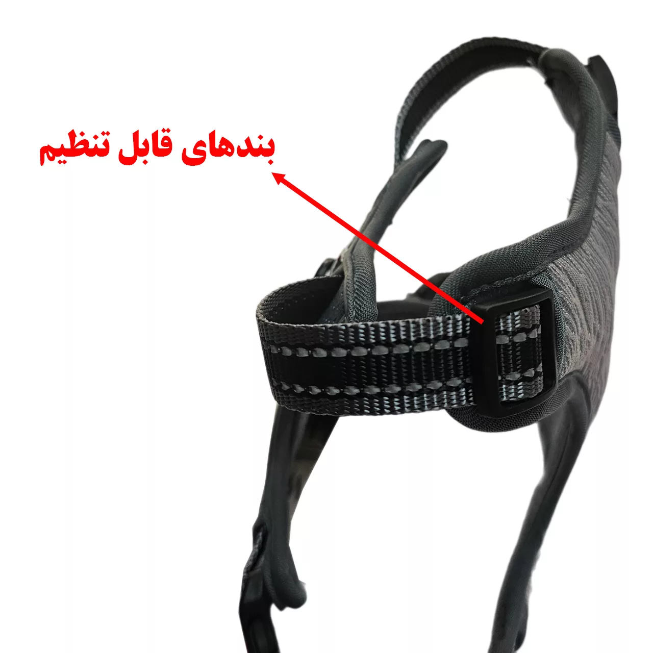 بند قلاده و قلاده کتفی سگ و گربه یابیبی کد 02