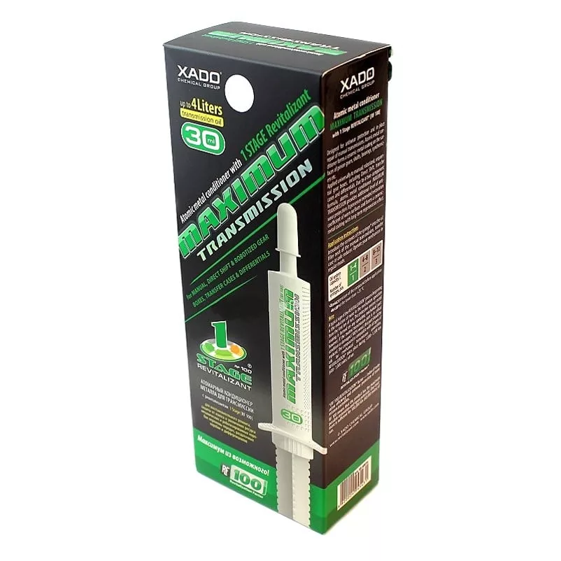 مکمل روغن گیربکس و زوزهگیر گیربکس زادو مدل Revitalizant حجم 30 میلی لیتر