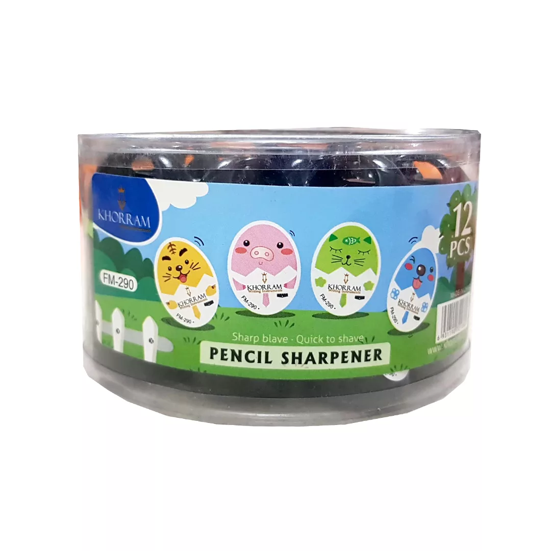 تراش خرم مدل مخزن دار کد FM290 بسته 12 عددی