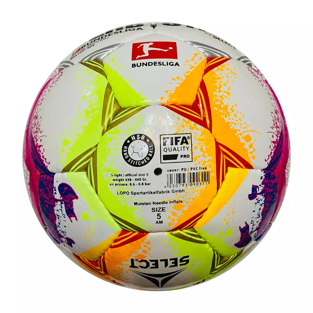 توپ فوتبال طرح بندس لیگا