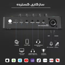 کارت صدا استودیو مدل F11-48V