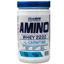 قرص آمینو وی 2222 و ال کارنیتین دوبیس بسته 200 عددی