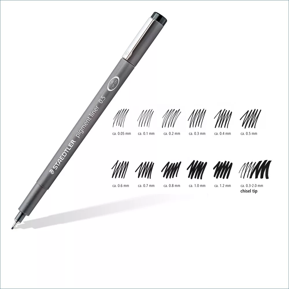 راپید استدلر مدل PIGMENT LINER بسته 6 عددی