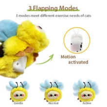 اسباب بازی گربه گیگوی مدل Dance & Chirp طرح زنبور