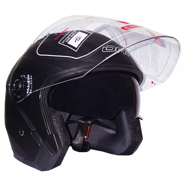 کلاه کاسکت دی ای وان مدل بدون فک عینک دار کد DA_402