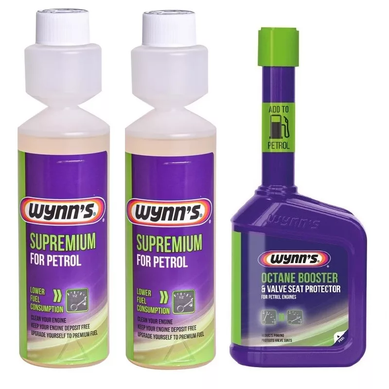 اکتان بوستر و مکمل سوخت وینز مدل سوپرمیوم بوست حجم 325 میلی لیتر بسته 3 عددی