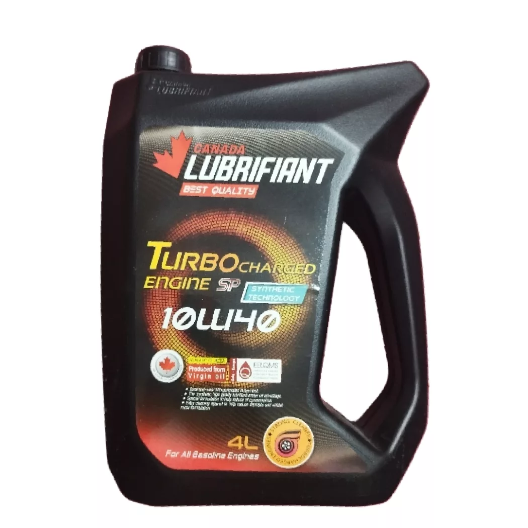 روغن موتور کانادا لوبریفنت مدل 10W40 SP توربو شارژ حجم 4 لیتر