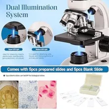 میکروسکوپ مدل زیستی کد 5000X به همراه کیف حمل