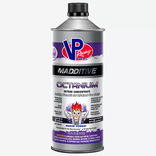 اکتان بوستر و مکمل سوخت وی پی ریسینگ مدل OCTANIUM 80.Point حجم 946 میلی لیتر بسته 2 عددی