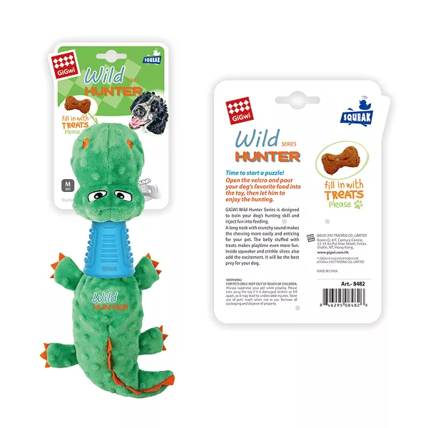 دندانی سگ گیگوی مدل شکارچی TPR طرح کروکدیل