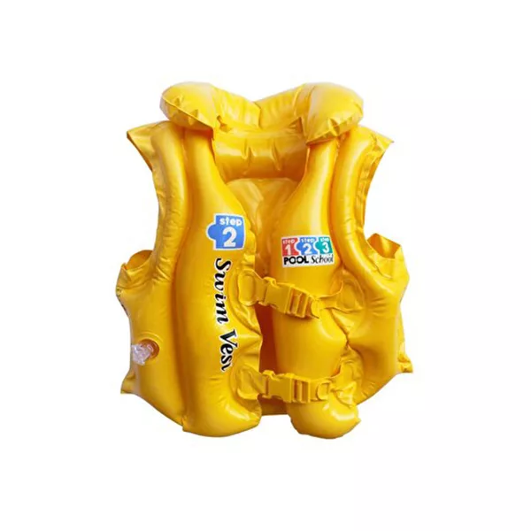 جلیقه بادی شنا مدل B-1210 به همراه بازو بند شنا و حلقه بادی شنا