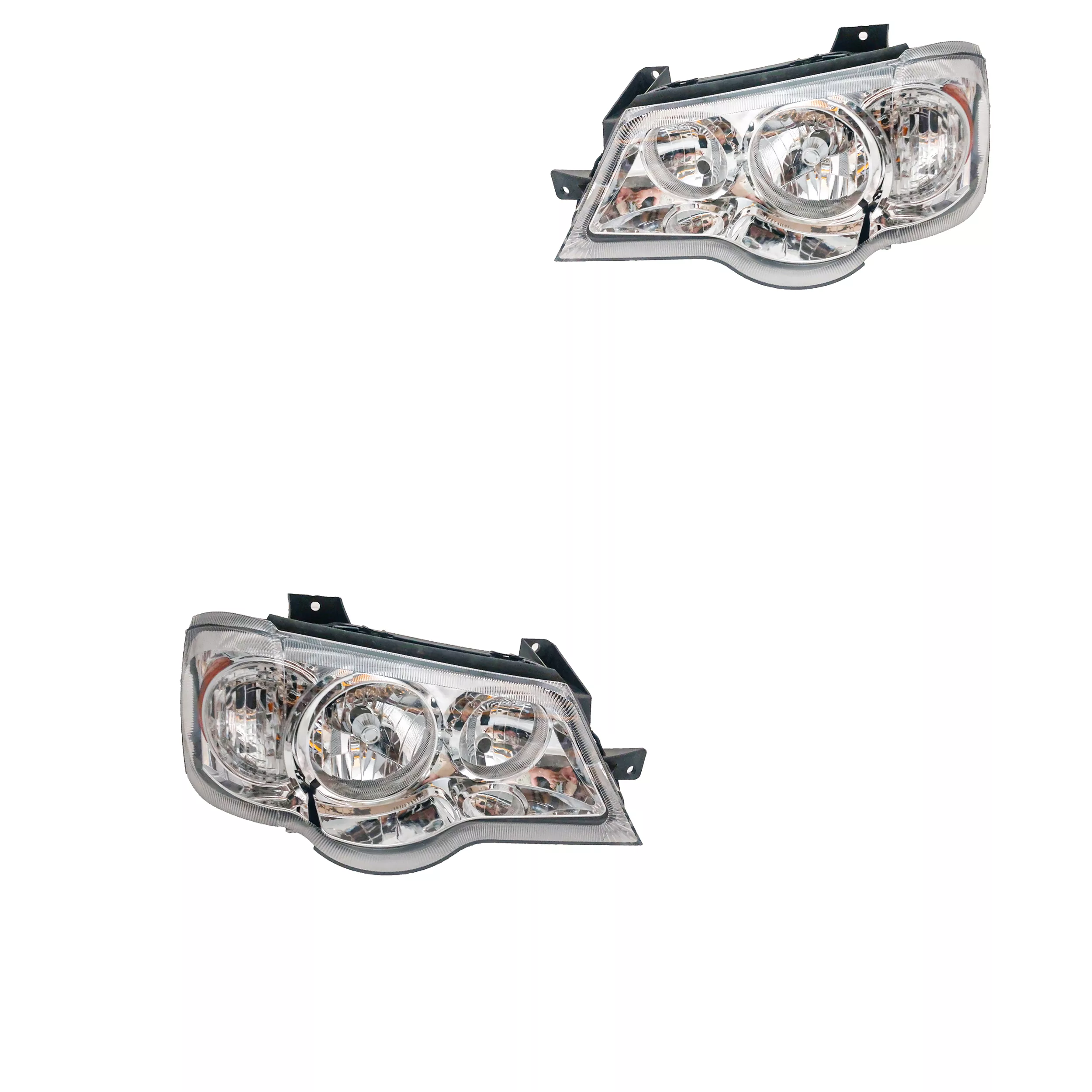 چراغ جلو خودرو اس ان تی مدل SNTK32H-R+L مناسب برای پراید 132 بسته دو عددی