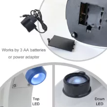 میکروسکوپ مدل دوچشمی 1000x New 2025 به همراه کیف حمل