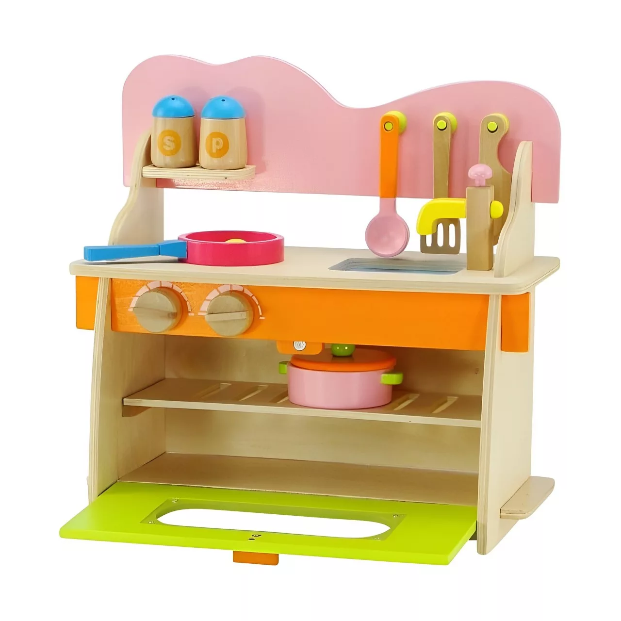 ست اسباب بازی آشپزخانه مدل چوبی TPA-3631