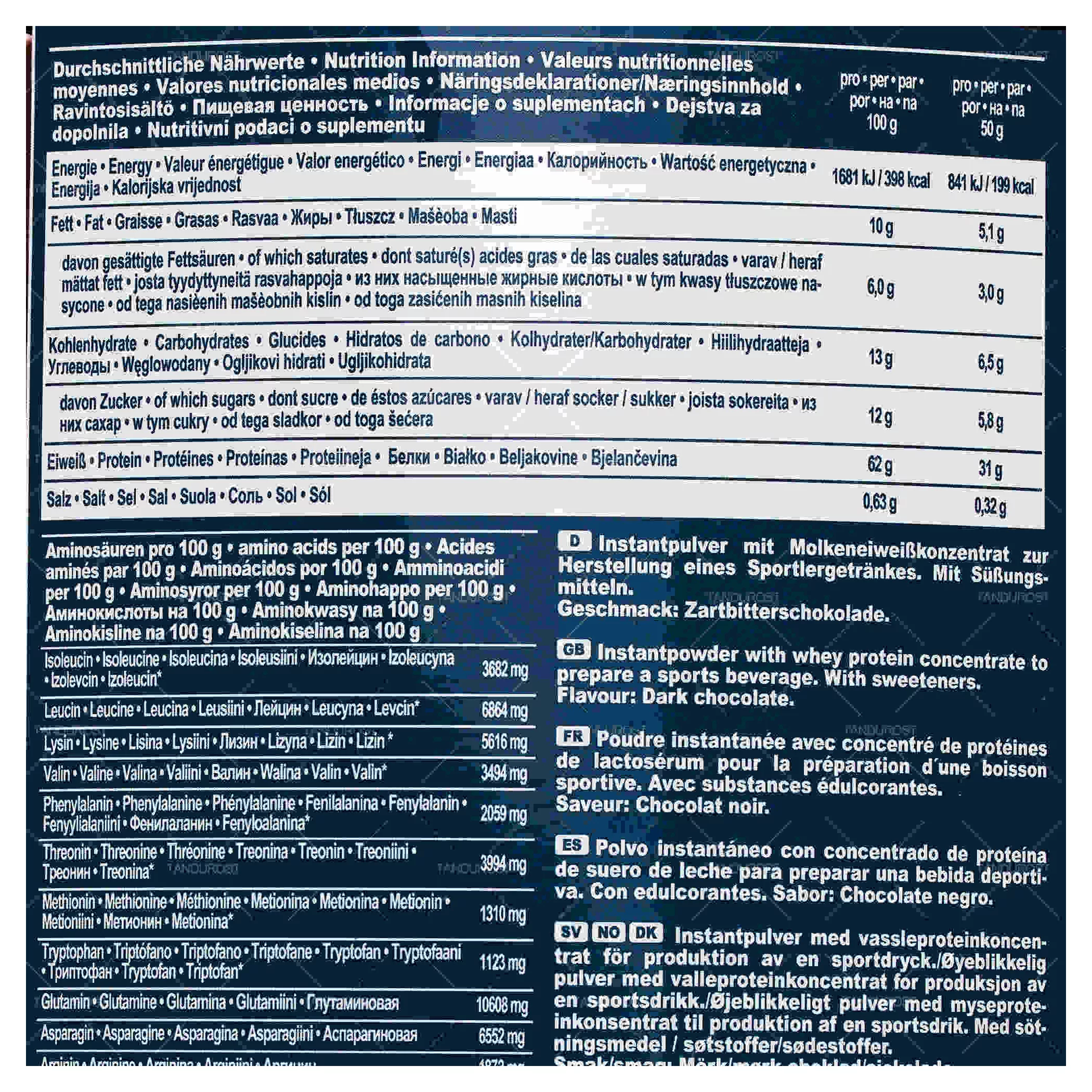 پودر وی پروتئین 100 آیرون مکس - 2000 گرم