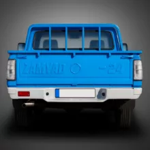 چراغ خطر عقب ان جی کو مدل برفی مناسب برای وانت نیسان بسته دو عددی