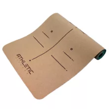 زیر انداز یوگا اتلی تک مدل چوب پنبه ای کد Th ضخامت ۶ میلی متر