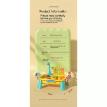 اسباب بازی سینک ظرفشویی مدل طوطی طرح ماهیگیری کد L666-80
