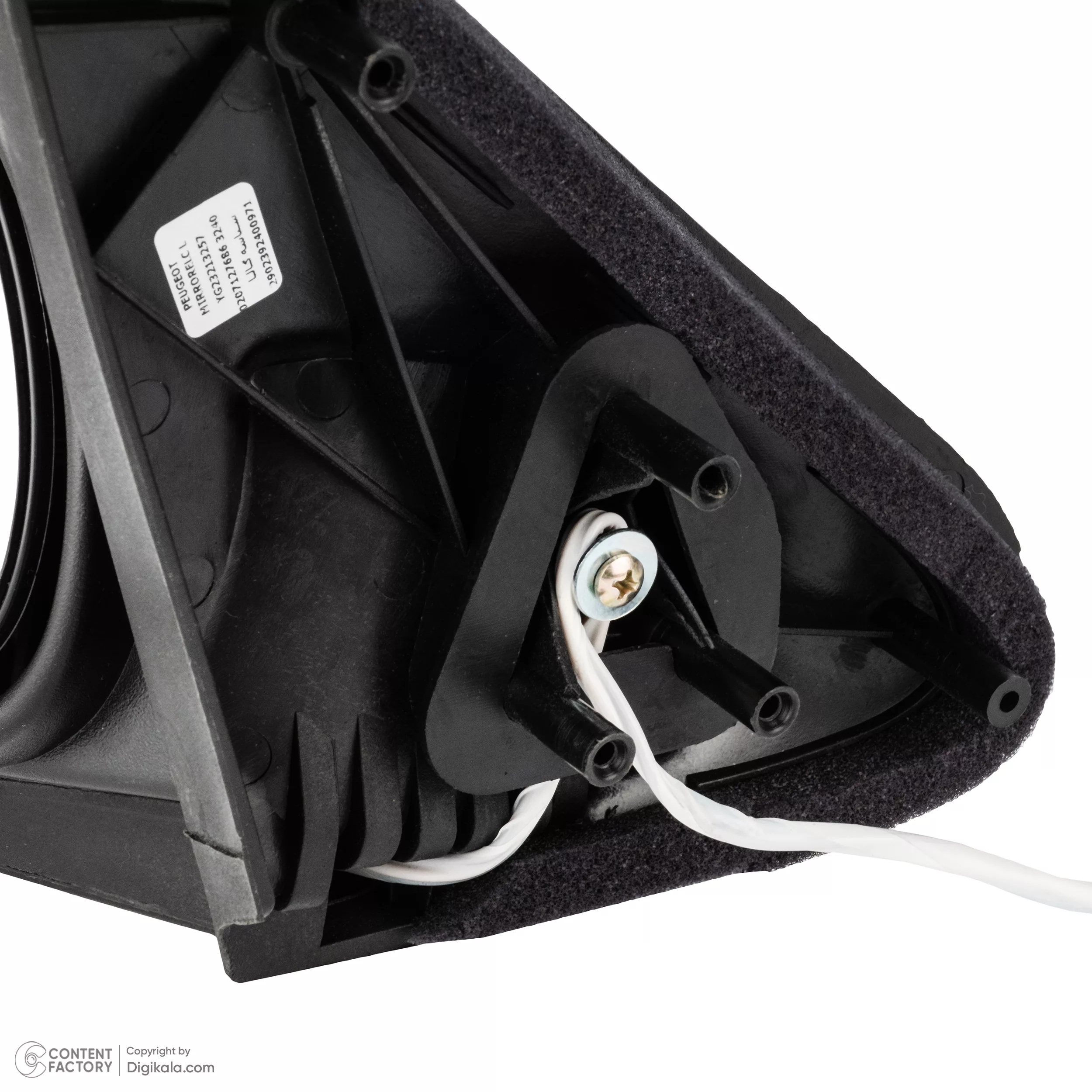 آینه جانبی برقی چپ خودرو جی ای اس پی کد 498915 مناسب برای پژو 405 SLX و پارس TU5