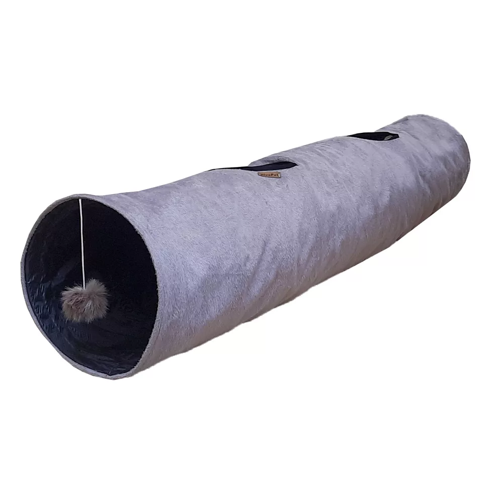 اسباب بازی گربه هیوا پت مدل تونل دو شاخه