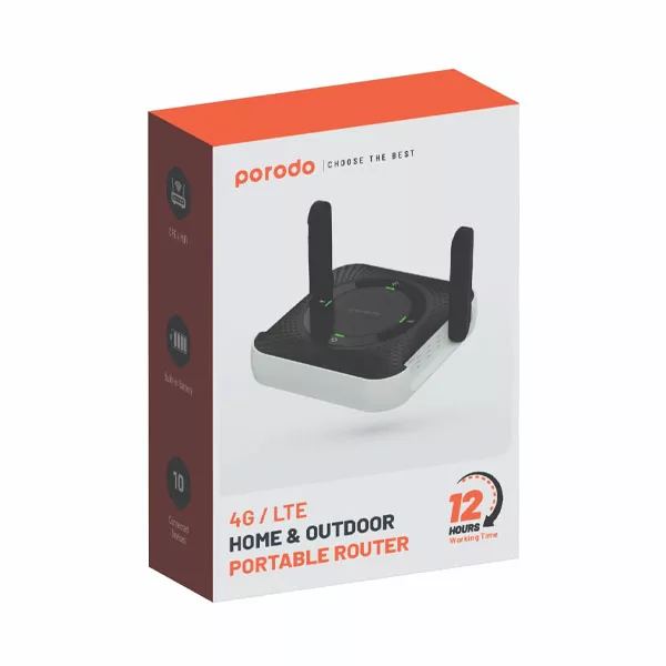 مودم LTE قابل حمل پرودو مدل PD-4GCPMF home and outdoor portable router