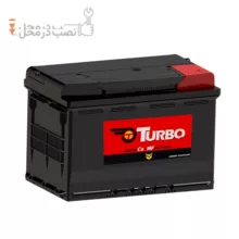 باطری اتمی خودرو توربو مدل 55 آمپر L2 (55530) مناسب برای پراید و پژو 206