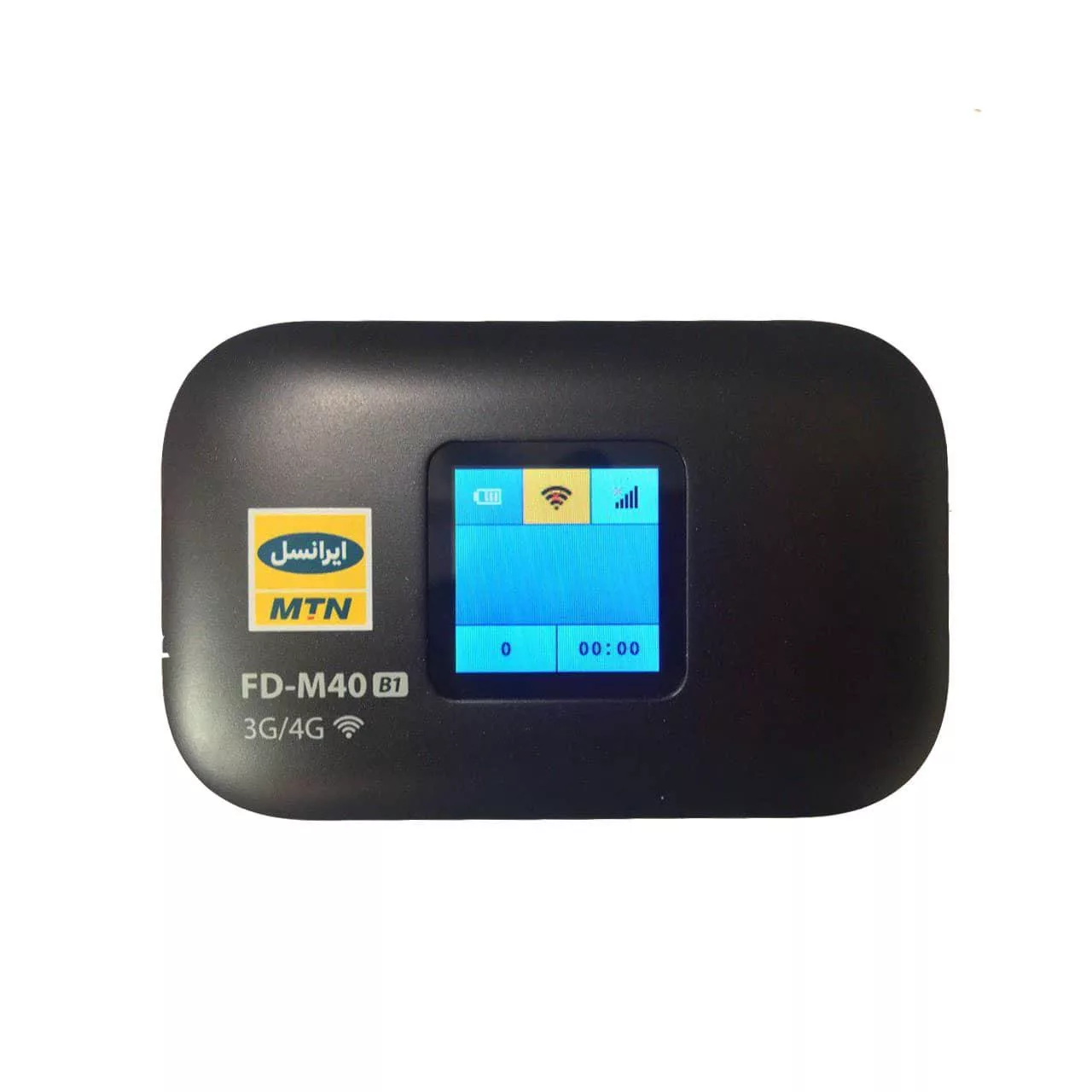 مودم 3G/4G قابل حمل ایرانسل مدل FD-M40 B1 به همراه 60 گیگابایت اینترنت 6 ماهه و 1 عدد سیم کارت دائمی طلایی