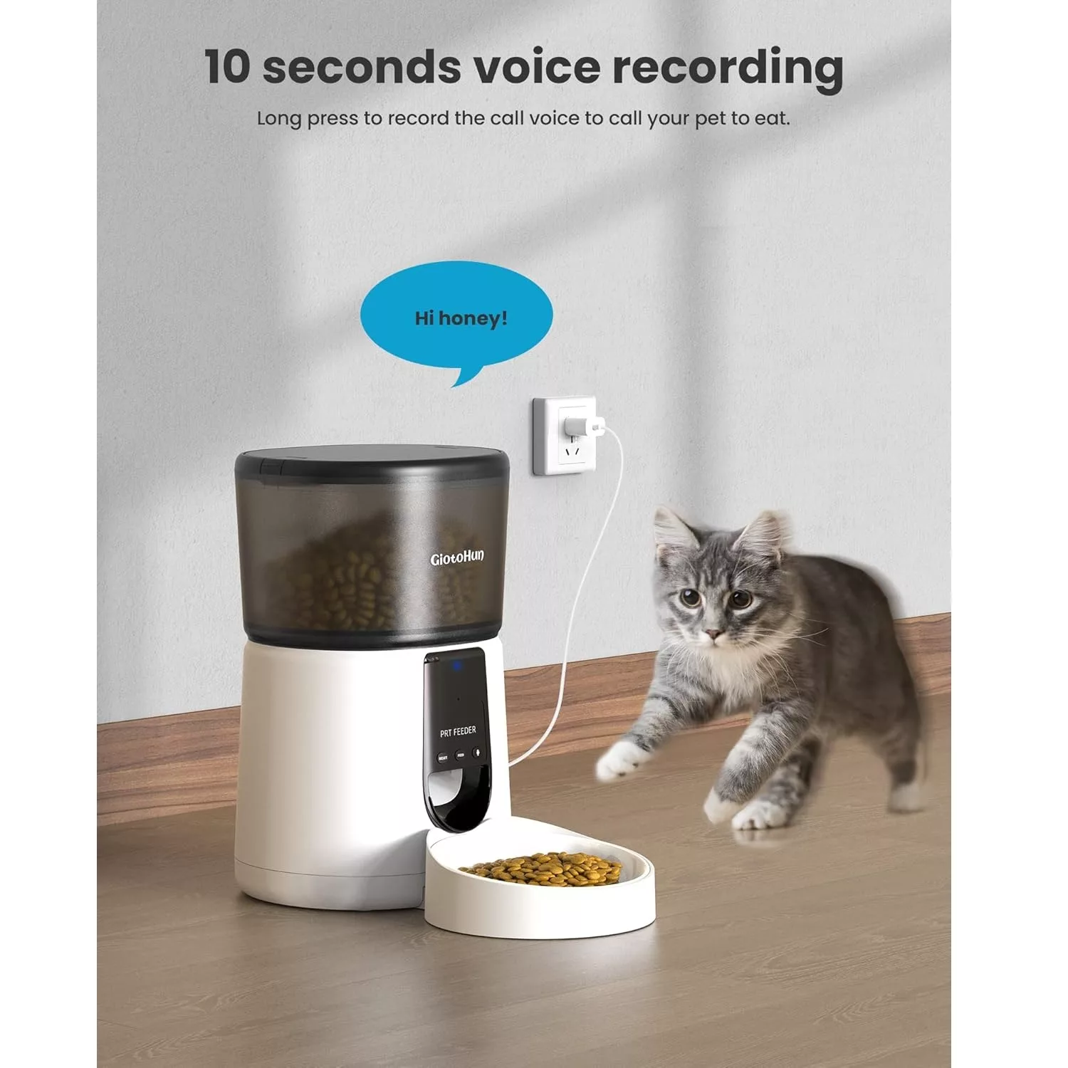 ظرف غذای هوشمند حیوانات خانگی گیوتون مدل pf31