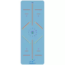 زیر انداز یوگا رکستون مدل Rainbow PU Rubber سایز 185*68 سانتی متر