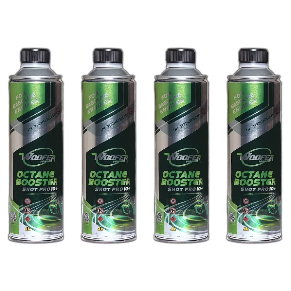 اکتان بوستر ووفر مدل Shot Pro 10 حجم 500 میلی لیتر بسته 4 عددی