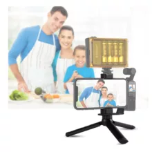 پایه نگهدارنده پلوز مدل Metal Desktop Tripod مناسب برای دوربین ورزشی دی جی آی OSMO Pocket