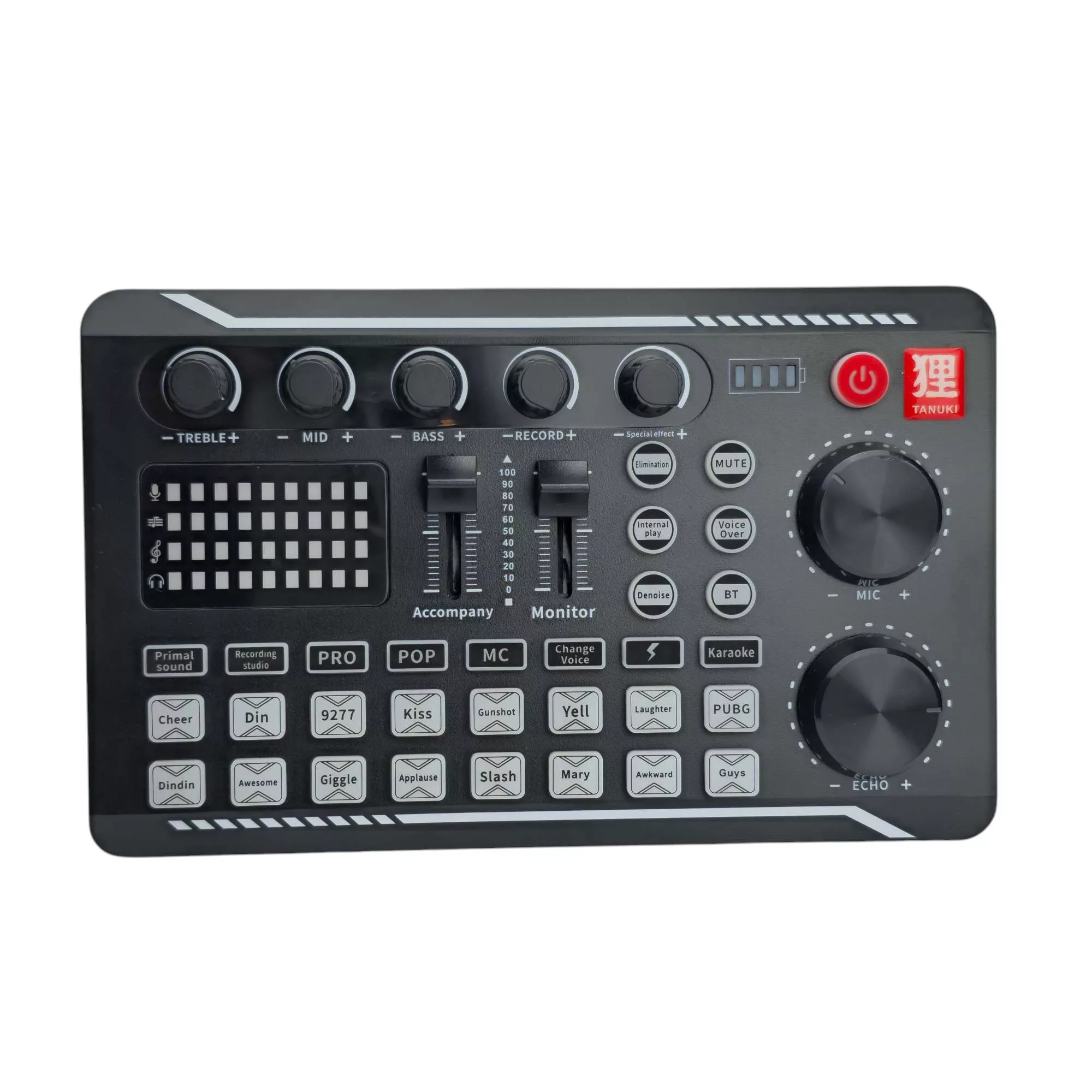 میکروفون استودیویی تانوکی مدل BM800 کد F998 به همراه کارت صدا