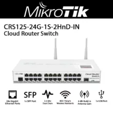 روتر میکروتیک مدل CR S125-24G-1S-2HnD-IN