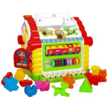 بازی آموزشی موزیکال هولی تویز طرح کلبه هوش پیانویی مدل H739