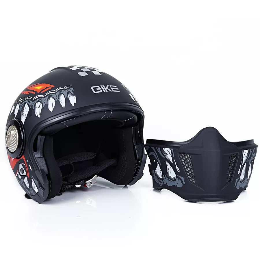 کلاه کاسکت مردانه کایک مدل Haloowin Red