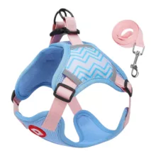 ست قلاده کتفی و بند قلاده سگ و گربه دی ام ام کد DM3 S