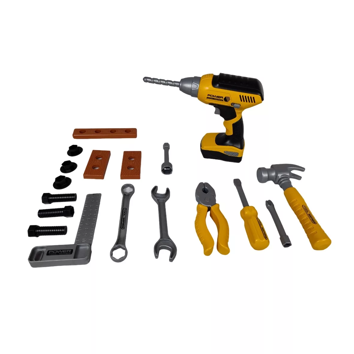 ست اسباب بازی ابزار مدل کیف ابزار طرح دریل کد 780 مجموعه 20 عددی