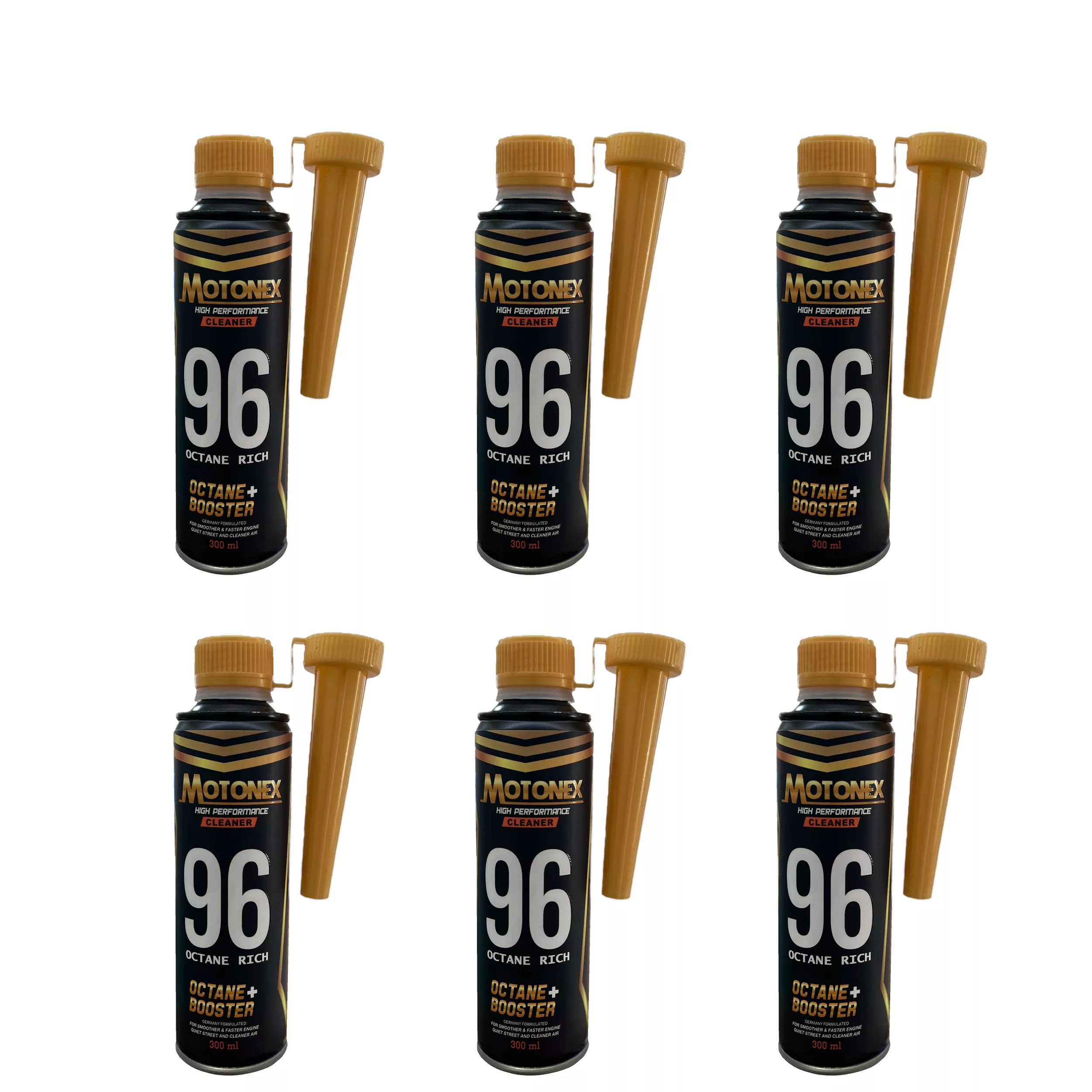 اکتان بوستر و مکمل سوخت موتونکس مدل SUPER 96 حجم 300 میلی لیتر بسته 6 عددی